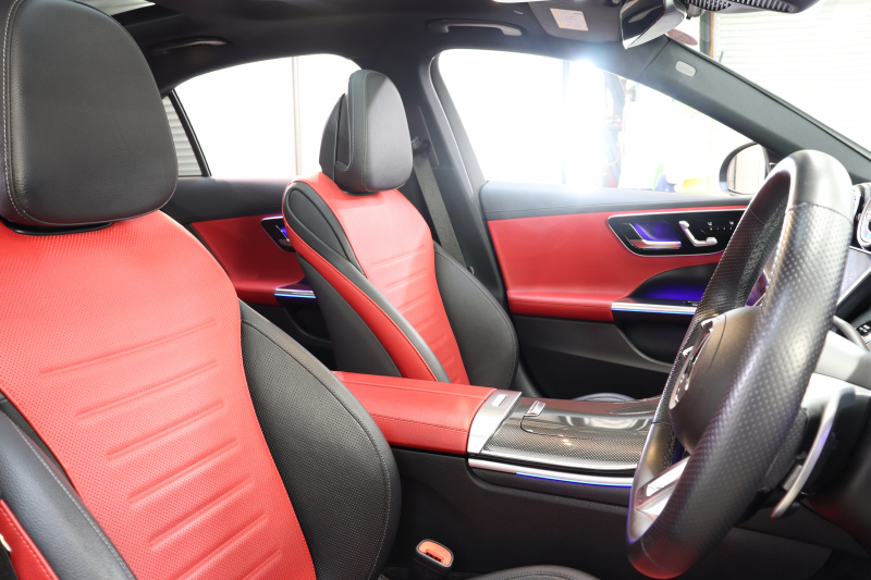 AMG Cクラス C43 4MATIC ﾚｰﾀﾞｰｾｰﾌﾃｨPKG　BSG搭載 黒本革 ﾍﾞﾝﾁﾚｰﾀｰ ﾊﾟﾉﾗﾏSR ﾍｯﾄﾞｱｯﾌﾟD MBUXﾅﾋﾞTV&ARﾅﾋﾞ ｽﾏﾎ連携 ﾌﾞﾙﾒｽﾀｰ 360ｶﾒﾗ PTS LEDﾗｲﾄ 自動ﾄﾗﾝｸ AMG専用装備&ﾁｭｰﾆﾝｸﾞ 9AT　2年保証