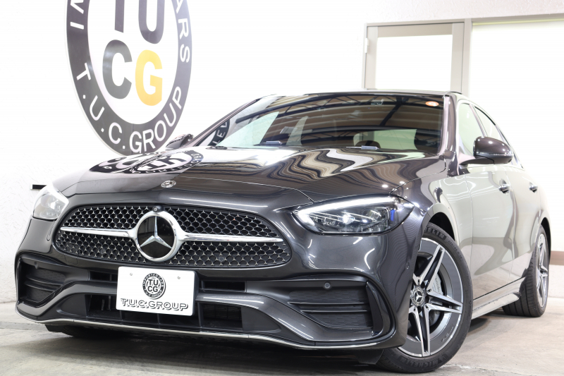 メルセデスベンツ Cクラス C220d AVG AMGﾗｲﾝ ﾚｻﾞｰｴｸｽｸﾙｰｼﾌﾞ&ﾍﾞｰｼｯｸ&ﾚｰﾀﾞｰｾｰﾌﾃｨPKG　ISG搭載 ｷｰﾚｽｺﾞｰ 黒本革 ﾊﾟﾉﾗﾏSR ﾍｯﾄﾞｱｯﾌﾟD MBUXﾅﾋﾞTV ｽﾏﾎ連携 ﾌﾞﾙﾒｽﾀｰ 360ｶﾒﾗ PTS LEDﾗｲﾄ 自動ﾄﾗﾝｸ AMGｴｱﾛ&18AW ﾀﾞｲﾅﾐｯｸS 9AT 希少色ｸﾞﾗﾌｧｲﾄｸﾞﾚｰ　2年保証
