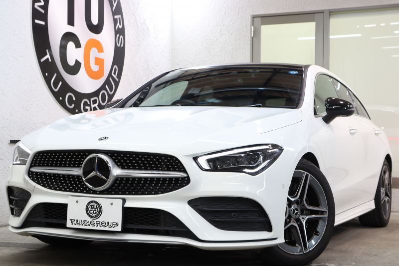 メルセデスベンツ CLAクラス CLA250 4MATIC ｼｭｰﾃｨﾝｸﾞﾌﾞﾚｰｸ AMGﾗｲﾝ AMGﾚｻﾞｰｴｸｽｸﾙｰｼﾌﾞ&ﾚｰﾀﾞｰｾｰﾌﾃｨPKG　現行 ｷｰﾚｽｺﾞｰ 赤/黒本革 ﾍｯﾄﾞｱｯﾌﾟD MBUXﾅﾋﾞTV BT音楽 ｱﾄﾞﾊﾞﾝｽﾄﾞｻｳﾝﾄﾞ 360ｶﾒﾗ PTS LEDﾗｲﾄ ﾊﾝｽﾞﾌﾘA AMGｴｱﾛ&18AW ﾜｲﾔﾚｽ充電　2年保証