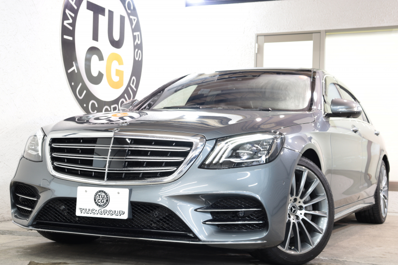 メルセデスベンツ Sクラス S560ﾛﾝｸﾞ AMGﾗｲﾝ ｼｮｰﾌｧｰ＆ﾚｰﾀﾞｰｾｰﾌﾃｨPKG　後期 ｷｰﾚｽｺﾞｰ 黒本革 ﾍﾞﾝﾁﾚｰﾀｰ ﾊﾟﾉﾗﾏSR HUD HDDﾅﾋﾞTV ｽﾏﾎ連携 ﾌﾞﾙﾒｽﾀｰ 360ｶﾒﾗ PTS LEDﾗｲﾄ ﾊﾝｽﾞﾌﾘｰA AMGｴｱﾛ&20AW ﾘｱﾓﾆﾀｰ ｴｱｻｽ 9AT 希少色ｾﾚﾅｲﾄｸﾞﾚｰ　2年保証