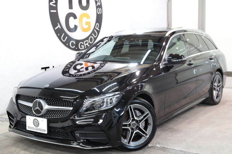 メルセデスベンツ Cクラス C200ｽﾃｰｼｮﾝﾜｺﾞﾝ AVG AMGﾗｲﾝ ﾚｰﾀﾞｰｾｰﾌﾃｨPKG　BSG搭載 後期 ｷｰﾚｽｺﾞｰ 黒革 SR HDDﾅﾋﾞTV ｽﾏﾎ連携 ﾊﾞｯｸｶﾒﾗ PTS LEDﾗｲﾄ 自動Rｹﾞｰﾄ AMGｴｱﾛ&18AW ﾀﾞｲﾅﾐｯｸS ｴｱｻｽ 9AT　2年保証