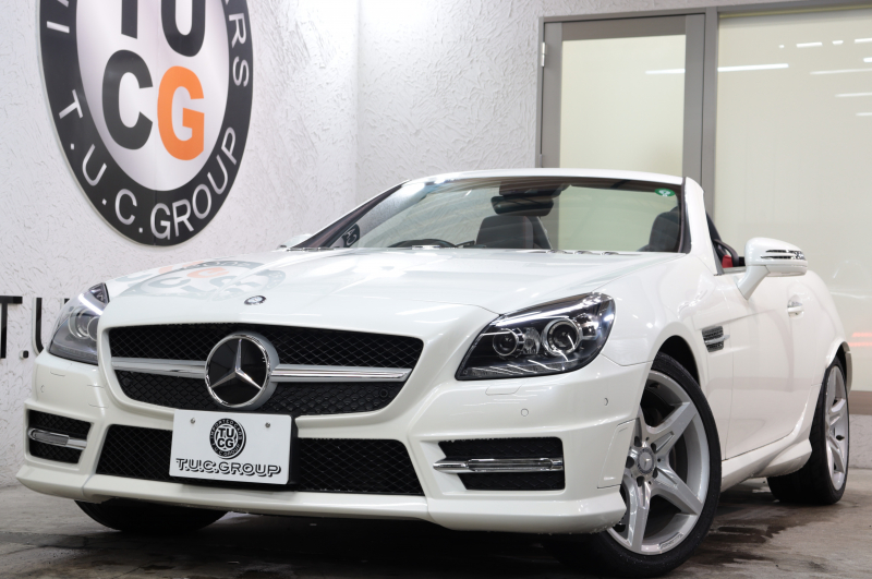メルセデスベンツ SLKクラス SLK200 ｴｸｽｸﾙｰｼﾌﾞ AMGｽﾎﾟｰﾂ&ﾚｰﾀﾞｰｾｰﾌﾃｨPKG　中期 1ｵｰﾅｰ 黒本革 ｴｱｽｶｰﾌ ﾏｼﾞｯｸｽｶｲR HDDﾅﾋﾞTV BT音楽 PTS DSRC ｷｾﾉﾝ AMGｴｱﾛ&18AW ｴｱｶﾞｲﾄﾞ ﾊﾟﾄﾞﾙｼﾌﾄ 7AT　2年保証