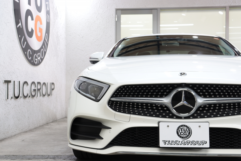 メルセデスベンツ CLS CLS220d ｽﾎﾟｰﾂ ｴｸｽｸﾙｰｼﾌﾞ&ﾚｰﾀﾞｰｾｰﾌﾃｨPKG　ｷｰﾚｽｺﾞｰ 茶本革 ﾍﾞﾝﾁﾚｰﾀｰ ｻﾝﾙｰﾌ ﾍｯﾄﾞｱｯﾌﾟD HDDﾅﾋﾞTV ｽﾏﾎ連携 ﾌﾞﾙﾒｽﾀｰ 360ｶﾒﾗ PTS LEDﾗｲﾄ ﾊﾝｽﾞﾌﾘｰA AMGｴｱﾛ&19AW ｴｱｻｽ ﾀﾞｲﾅﾐｯｸS 9AT　2年保証