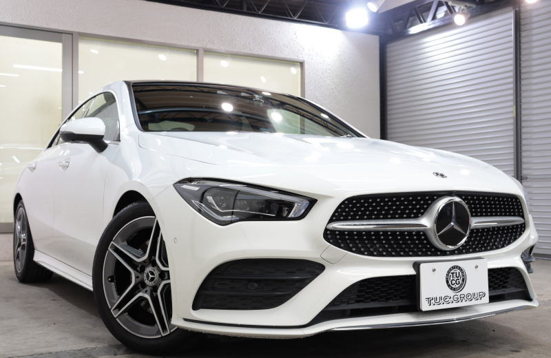 メルセデスベンツ CLAクラス CLA200d AMGﾗｲﾝ ﾚｻﾞｰｴｸｽｸﾙｰｼﾌﾞ&ｱﾄﾞﾊﾞﾝｽﾄﾞ&ﾅﾋﾞｹﾞｰｼｮﾝ&ﾚｰﾀﾞｰｾｰﾌﾃｨPKG　ｷｰﾚｽｺﾞｰ 赤/黒本革 ﾊﾟﾉﾗﾏSR ﾍｯﾄﾞｱｯﾌﾟD MBUXﾅﾋﾞTV BT音楽 ｱﾄﾞﾊﾞﾝｽﾄﾞｻｳﾝﾄﾞ 360ｶﾒﾗ PTS LEDﾗｲﾄ AMGｴｱﾛ&18AW ﾜｲﾔﾚｽ充電 8AT　2年保証