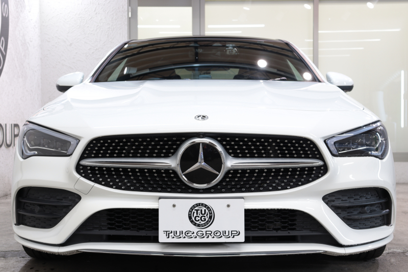 メルセデスベンツ CLAクラス CLA200d AMGﾗｲﾝ ﾚｻﾞｰｴｸｽｸﾙｰｼﾌﾞ&ｱﾄﾞﾊﾞﾝｽﾄﾞ&ﾅﾋﾞｹﾞｰｼｮﾝ&ﾚｰﾀﾞｰｾｰﾌﾃｨPKG　ｷｰﾚｽｺﾞｰ 赤/黒本革 ﾊﾟﾉﾗﾏSR ﾍｯﾄﾞｱｯﾌﾟD MBUXﾅﾋﾞTV BT音楽 ｱﾄﾞﾊﾞﾝｽﾄﾞｻｳﾝﾄﾞ 360ｶﾒﾗ PTS LEDﾗｲﾄ AMGｴｱﾛ&18AW ﾜｲﾔﾚｽ充電 8AT　2年保証
