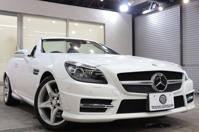 メルセデスベンツ SLKクラス SLK200 AMGｽﾎﾟｰﾂ&ﾚｰﾀﾞｰｾｰﾌﾃｨPKG　中期 ｷｰﾚｽｺﾞｰ 黒本革 ｴｱｽｶｰﾌ ｼｰﾄﾋｰﾀｰ ﾏｼﾞｯｸｽｶｲR HDDﾅﾋﾞTV BT音楽 PTS DSRC ｷｾﾉﾝﾗｲﾄ&ｳｫｯｼｬｰ AMGｴｱﾛ&18AW ﾚｯﾄﾞｼｰﾄﾍﾞﾙﾄ 7AT　2年保証