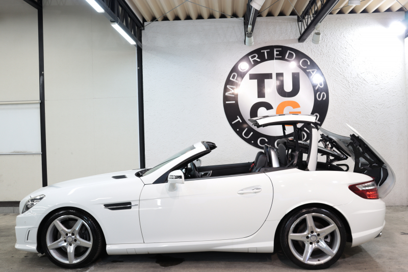 メルセデスベンツ SLKクラス SLK200 AMGｽﾎﾟｰﾂ&ﾚｰﾀﾞｰｾｰﾌﾃｨPKG　中期 ｷｰﾚｽｺﾞｰ 黒本革 ｴｱｽｶｰﾌ ｼｰﾄﾋｰﾀｰ ﾏｼﾞｯｸｽｶｲR HDDﾅﾋﾞTV BT音楽 PTS DSRC ｷｾﾉﾝﾗｲﾄ&ｳｫｯｼｬｰ AMGｴｱﾛ&18AW ﾚｯﾄﾞｼｰﾄﾍﾞﾙﾄ 7AT　2年保証