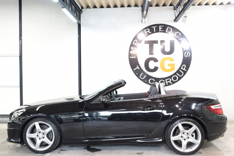 メルセデスベンツ SLKクラス SLK200 ｴｸｽｸﾙｰｼﾌﾞ AMGｽﾎﾟｰﾂ&ﾚｰﾀﾞｰｾｰﾌﾃｨPKG　後期最終 ｷｰﾚｽｺﾞｰ 黒本革 ｴｱｽｶｰﾌ HDDﾅﾋﾞTV&ｷｬﾝｾﾗｰ BT音楽 Bｶﾒﾗ PTS ｷｾﾉﾝﾗｲﾄ AMGｴｱﾛ&18AW ｴｱｶﾞｲﾄﾞ ﾊﾟﾄﾞﾙｼﾌﾄ ﾚｯﾄﾞｼｰﾄﾍﾞﾙﾄ 9AT　2年保証