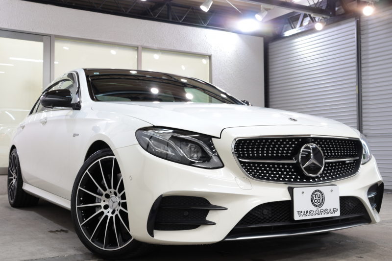 AMG Eクラス E43 4MATIC ｴｸｽｸﾙｰｼﾌﾞ&ﾚｰﾀﾞｰｾｰﾌﾃｨPKG　ｷｰﾚｽｺﾞｰ 黒本革 ﾍﾞﾝﾁﾚｰﾀｰ ﾊﾟﾉﾗﾏSR HUD HDDﾅﾋﾞTV&ｷｬﾝｾﾗｰ ｽﾏﾎ連携 ﾌﾞﾙﾒｽﾀｰ 360ｶﾒﾗ PTS LEDﾗｲﾄ ﾊﾝｽﾞﾌﾘｰA AMG専用装備&ﾁｭｰﾆﾝｸﾞ 9AT　2年保証