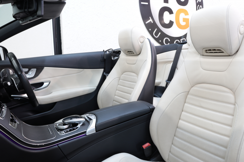 AMG Cクラス C43 4MATIC ｶﾌﾞﾘｵﾚ ﾚｰﾀﾞｰｾｰﾌﾃｨPKG　後期 1ｵｰﾅｰ ｷｰﾚｽｺﾞｰ 白本革 ｴｱｽｶｰﾌ HUD HDDﾅﾋﾞTV ｽﾏﾎ連携 ﾌﾞﾙﾒｽﾀｰ Bｶﾒﾗ PTS LEDﾗｲﾄ AMG専用装備&ﾁｭｰﾆﾝｸﾞ ﾀﾞｲﾅﾐｯｸS 9AT　2年保証