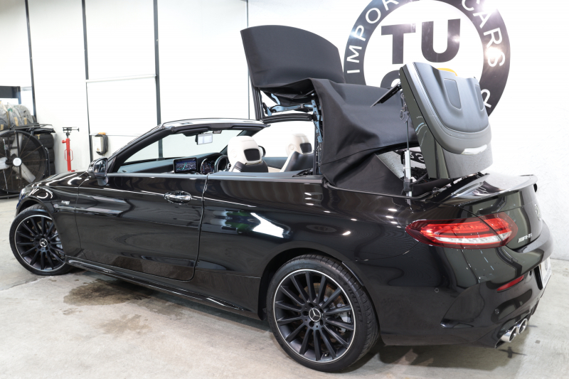 AMG Cクラス C43 4MATIC ｶﾌﾞﾘｵﾚ ﾚｰﾀﾞｰｾｰﾌﾃｨPKG　後期 1ｵｰﾅｰ ｷｰﾚｽｺﾞｰ 白本革 ｴｱｽｶｰﾌ HUD HDDﾅﾋﾞTV ｽﾏﾎ連携 ﾌﾞﾙﾒｽﾀｰ Bｶﾒﾗ PTS LEDﾗｲﾄ AMG専用装備&ﾁｭｰﾆﾝｸﾞ ﾀﾞｲﾅﾐｯｸS 9AT　2年保証