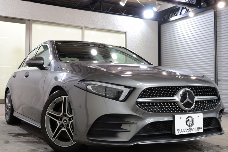 メルセデスベンツ Aクラス A250 4MATIC ｾﾀﾞﾝ AMGﾗｲﾝ ﾚｻﾞｰｴｸｽｸﾙｰｼﾌﾞ&ｱﾄﾞﾊﾞﾝｽﾄﾞ&ﾅﾋﾞｹﾞｰｼｮﾝ&ﾚｰﾀﾞｰｾｰﾌﾃｨPKG　ｷｰﾚｽｺﾞｰ 灰/黒本革 ﾊﾟﾉﾗﾏSR HUD MBUXﾅﾋﾞTV BT音楽 ｱﾄﾞﾊﾞﾝｽﾄﾞｻｳﾝﾄﾞ 360ｶﾒﾗ PTS LEDﾗｲﾄ AMGｴｱﾛ&18AW ﾜｲﾔﾚｽ充電 希少色ﾏｳﾝﾃﾝｸﾞﾚｰ　2年保証