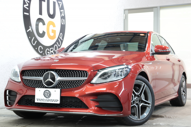 メルセデスベンツ Cクラス C200 ﾛｰﾚｳｽｴﾃﾞｨｼｮﾝ ｽﾎﾟｰﾂﾌﾟﾗｽ&ﾚｰﾀﾞｰｾｰﾌﾃｨPKG　特別仕様車 BSG搭載 後期 ｷｰﾚｽｺﾞｰ 黒革 ｼｰﾄﾋｰﾀｰ ﾍｯﾄﾞｱｯﾌﾟD HDDﾅﾋﾞTV ｽﾏﾎ連携 Bｶﾒﾗ PTS LEDﾗｲﾄ ﾊﾝｽﾞﾌﾘｰA AMGｴｱﾛ&18AW ｴｱｻｽ 9AT 希少色ﾋﾔｼﾝｽﾚｯﾄﾞ　2年保証