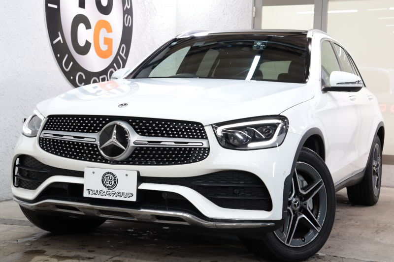 メルセデスベンツ GLC GLC220d 4MATIC ﾚｻﾞｰｴｸｽｸﾙｰｼﾌﾞ&ﾚｰﾀﾞｰｾｰﾌﾃｨPKG　後期 MEｺﾈｸﾄ ｷｰﾚｽｺﾞｰ 黒本革 ﾊﾟﾉﾗﾏSR MBUXﾅﾋﾞTV BT音楽 360ｶﾒﾗ PTS LEDﾗｲﾄ 自動Rｹﾞｰﾄ AMGｴｱﾛ&19AW ﾜｲﾔﾚｽ充電 9AT　2年保証