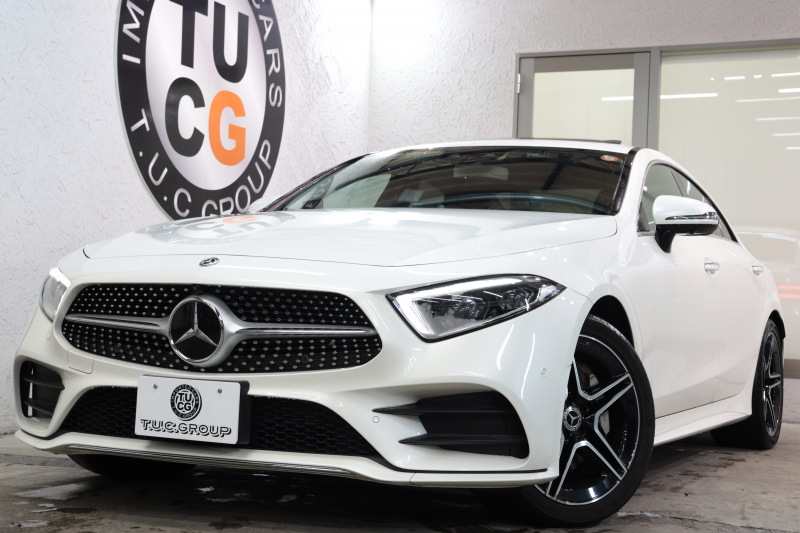 メルセデスベンツ CLS CLS450 4MATIC ｽﾎﾟｰﾂ ｴｸｽｸﾙｰｼﾌﾞ&ﾚｰﾀﾞｰｾｰﾌﾃｨPKG　ISG搭載 1ｵｰﾅｰ ｷｰﾚｽｺﾞｰ 茶本革 ﾍﾞﾝﾁﾚｰﾀｰ ｻﾝﾙｰﾌ ﾍｯﾄﾞｱｯﾌﾟD HDDﾅﾋﾞTV ｽﾏﾎ連携 ﾌﾞﾙﾒｽﾀｰ 360ｶﾒﾗ PTS LEDﾗｲﾄ 自動ﾄﾗﾝｸ ﾊﾝｽﾞﾌﾘｰA AMGｴｱﾛ&19AW ｴｱｻｽ 9AT　2年保証