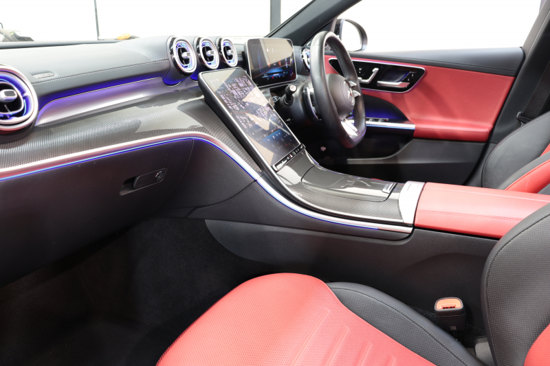 AMG Cクラス C43 4MATIC ｽﾃｰｼｮﾝﾜｺﾞﾝ AMGﾅｲﾄ&ﾚｰﾀﾞｰｾｰﾌﾃｨPKG　BSG搭載 ｷｰﾚｽｺﾞｰ 赤/黒本革 ﾍﾞﾝﾁﾚｰﾀｰ ﾊﾟﾉﾗﾏSR ﾍｯﾄﾞｱｯﾌﾟD MBUXﾅﾋﾞTV&ARﾅﾋﾞ ｽﾏﾎ連携 ﾌﾞﾙﾒｽﾀｰ 360ｶﾒﾗ PTS LEDﾗｲﾄ 自動Rｹﾞｰﾄ AMG専用装備&ﾁｭｰﾆﾝｸﾞﾀﾞｲﾅﾐｯｸS 9AT　2年保証