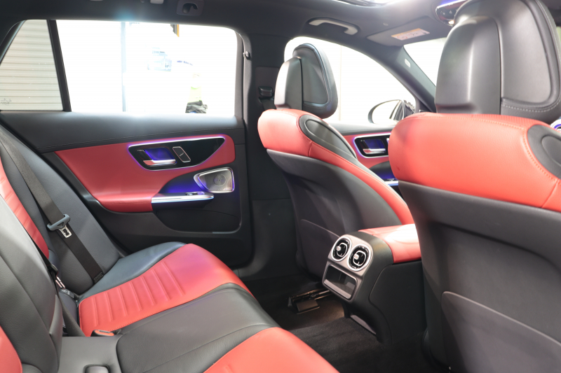 AMG Cクラス C43 4MATIC ｽﾃｰｼｮﾝﾜｺﾞﾝ AMGﾅｲﾄ&ﾚｰﾀﾞｰｾｰﾌﾃｨPKG　BSG搭載 ｷｰﾚｽｺﾞｰ 赤/黒本革 ﾍﾞﾝﾁﾚｰﾀｰ ﾊﾟﾉﾗﾏSR ﾍｯﾄﾞｱｯﾌﾟD MBUXﾅﾋﾞTV&ARﾅﾋﾞ ｽﾏﾎ連携 ﾌﾞﾙﾒｽﾀｰ 360ｶﾒﾗ PTS LEDﾗｲﾄ 自動Rｹﾞｰﾄ AMG専用装備&ﾁｭｰﾆﾝｸﾞﾀﾞｲﾅﾐｯｸS 9AT　2年保証