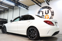 AMG Cクラス C43 4MATIC ｴｸｽｸﾙｰｼﾌﾞ&ﾚｰﾀﾞｰｾｰﾌﾃｨPKG　中期 ｷｰﾚｽｺﾞｰ 黒本革 ﾊﾟﾉﾗﾏSR ﾍｯﾄﾞｱｯﾌﾟD HDDﾅﾋﾞTV BT音楽 ﾌﾞﾙﾒｽﾀｰ ﾊﾞｯｸｶﾒﾗ PTS LEDﾗｲﾄ ﾌｯﾄﾄﾗﾝｸOP AMG専用装備&ﾁｭｰﾆﾝｸﾞﾀﾞｲﾅﾐｯｸｾﾚｸﾄ 9AT　2年保証【期間限定在庫】
