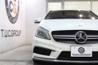 AMG Aクラス A45 4MATIC ﾚｰﾀﾞｰｾｰﾌﾃｨPKG　黒本革 ﾚｯﾄﾞｶﾗｰｼｰﾄﾍﾞﾙﾄ HDDﾅﾋﾞTV&ｷｬﾝｾﾗｰ BT音楽 ﾊﾞｯｸｶﾒﾗ PTS DSRC ｷｾﾉﾝ AMG専用装備&ﾁｭｰﾆﾝｸﾞ ﾊﾟﾄﾞﾙｼﾌﾄ 7AT　2年保証