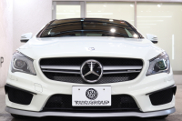 AMG CLAクラス CLA45 4MATIC ｱﾄﾞﾊﾞﾝｽﾄﾞ&ｾｰﾌﾃｨPKG　 専用黒本革 ｼｰﾄﾋｰﾀｰ ﾊﾟﾉﾗﾏSR HDDﾅﾋﾞTV  harman/kardon  ﾊﾞｯｸｶﾒﾗ PTS DSRC ｷｾﾉﾝ 専用AMGｴｱﾛ&18AW AMG強化ﾌﾞﾚｰｷ AMGｽﾋﾟｰﾄﾞｼﾌﾄ 7AT　2年保証【期間限定在庫】