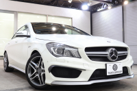 AMG CLAクラス CLA45 4MATIC ｱﾄﾞﾊﾞﾝｽﾄﾞ&ｾｰﾌﾃｨPKG　 専用黒本革 ｼｰﾄﾋｰﾀｰ ﾊﾟﾉﾗﾏSR HDDﾅﾋﾞTV  harman/kardon  ﾊﾞｯｸｶﾒﾗ PTS DSRC ｷｾﾉﾝ 専用AMGｴｱﾛ&18AW AMG強化ﾌﾞﾚｰｷ AMGｽﾋﾟｰﾄﾞｼﾌﾄ 7AT　2年保証【期間限定在庫】