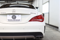 AMG CLAクラス CLA45 4MATIC ｱﾄﾞﾊﾞﾝｽﾄﾞ&ｾｰﾌﾃｨPKG　 専用黒本革 ｼｰﾄﾋｰﾀｰ ﾊﾟﾉﾗﾏSR HDDﾅﾋﾞTV  harman/kardon  ﾊﾞｯｸｶﾒﾗ PTS DSRC ｷｾﾉﾝ 専用AMGｴｱﾛ&18AW AMG強化ﾌﾞﾚｰｷ AMGｽﾋﾟｰﾄﾞｼﾌﾄ 7AT　2年保証【期間限定在庫】