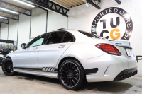 AMG Cクラス C43 4MATIC ﾚｰﾀﾞｰｾｰﾌﾃｨPKG　後期 MEｺﾈｸﾄ ｷｰﾚｽｺﾞｰ 黒本革 ﾊﾟﾉﾗﾏSR ﾍｯﾄﾞｱｯﾌﾟD HDDﾅﾋﾞTV ｽﾏﾎ連携 ﾌﾞﾙﾒｽﾀｰ ﾊﾞｯｸｶﾒﾗ PTS LEDﾗｲﾄ ﾌｯﾄﾄﾗﾝｸOP AMG専用装備&ﾁｭｰﾆﾝｸﾞAMGﾗｲﾄﾞｺﾝﾄﾛｰﾙｻｽ  9AT　2年保証【期間限定在庫】