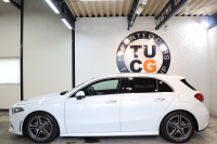 メルセデスベンツ Aクラス A180ｽﾀｲﾙ AMGﾗｲﾝ AMGﾚｻﾞｰｴｸｽｸﾙｰｼﾌﾞ&ﾚｰﾀﾞｰｾｰﾌﾃｨPKG　MEｺﾈｸﾄ ｷｰﾚｽｺﾞｰ 赤/黒本革 ｼｰﾄﾋｰﾀｰ MBUXﾅﾋﾞTV BT音楽 Bｶﾒﾗ PTS LEDﾗｲﾄ AMGｴｱﾛ&18AW ﾜｲﾔﾚｽ充電　2年保証【期間限定在庫】