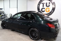 AMG Cクラス C43 4MATIC ﾚｰﾀﾞｰｾｰﾌﾃｨPKG　後期 MEｺﾈｸﾄ ｷｰﾚｽｺﾞｰ 黒本革 ﾊﾟﾉﾗﾏSR ﾍｯﾄﾞｱｯﾌﾟD HDDﾅﾋﾞTV ｽﾏﾎ連携 ﾌﾞﾙﾒｽﾀｰ ﾊﾞｯｸｶﾒﾗ PTS LEDﾗｲﾄ ﾌｯﾄﾄﾗﾝｸOP AMG専用装備&ﾁｭｰﾆﾝｸﾞAMGﾗｲﾄﾞｺﾝﾄﾛｰﾙｻｽ 希少色  9AT　2年保証