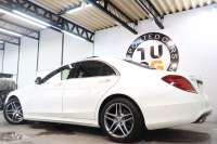 メルセデスベンツ Sクラス S400HV ｴｸｽｸﾙｰｼﾌﾞ AMGｽﾎﾟｰﾂ&ﾚｰﾀﾞｰｾｰﾌﾃｨPKG　中期 1ｵｰﾅｰ ｷｰﾚｽｺﾞｰ 黒本革 ﾍﾞﾝﾁﾚｰﾀｰ ﾊﾟﾉﾗﾏSR ﾍｯﾄﾞｱｯﾌﾟD HDDﾅﾋﾞTV BT音楽 ﾌﾞﾙﾒｽﾀｰ 360ｶﾒﾗ PTS LEDﾗｲﾄ ﾊﾝｽﾞﾌﾘｰA AMGｴｱﾛ&19AW ｸﾛｰｼﾞﾝｸﾞS ｴｱｻｽ 7AT　2年保証