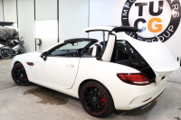 AMG SLC SLC43 ﾚｯﾄﾞｱｰﾄｴﾃﾞｨｼｮﾝ ﾚｰﾀﾞｰｾｰﾌﾃｨPKG　特別仕様車 ｷｰﾚｽｺﾞｰ 専用黒&灰本革 ｼｰﾄﾋｰﾀｰ ｴｱｽｶｰﾌ  ｴｱｶﾞｲﾄﾞ HDDﾅﾋﾞTV ｽﾏﾎ連携 harman/kardon ﾊﾞｯｸｶﾒﾗ PTS LEDﾗｲﾄ 専用AMGｴｱﾛ&18AW AMG強化ﾌﾞﾚｰｷ 9AT　2年保証【期間限定在庫】