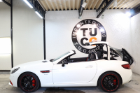 AMG SLC SLC43 ﾚｯﾄﾞｱｰﾄｴﾃﾞｨｼｮﾝ ﾚｰﾀﾞｰｾｰﾌﾃｨPKG　特別仕様車 ｷｰﾚｽｺﾞｰ 専用黒&灰本革 ｼｰﾄﾋｰﾀｰ ｴｱｽｶｰﾌ  ｴｱｶﾞｲﾄﾞ HDDﾅﾋﾞTV ｽﾏﾎ連携 harman/kardon ﾊﾞｯｸｶﾒﾗ PTS LEDﾗｲﾄ 専用AMGｴｱﾛ&18AW AMG強化ﾌﾞﾚｰｷ 9AT　2年保証【期間限定在庫】