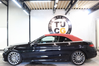 メルセデスベンツ Cクラス C180ｶﾌﾞﾘｵﾚ ｽﾎﾟｰﾂ ﾚｻﾞｰｴｸｽｸﾙｰｼﾌﾞ&ﾚｰﾀﾞｰｾｰﾌﾃｨPKG　ｷｰﾚｽｺﾞｰ 黒本革 赤幌 HDDﾅﾋﾞTV&ｷｬﾝｾﾗｰ  BT音楽 ﾊﾞｯｸｶﾒﾗ PTS DSRC LEDﾗｲﾄ AMGｴｱﾛ&19AW  ﾀﾞｲﾅﾐｯｸｾﾚｸﾄ 9AT　2年保証【期間限定在庫】