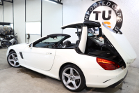 メルセデスベンツ SLクラス SL400 ﾚｰﾀﾞｰｾｰﾌﾃｨPKG　後期 ｷｰﾚｽｺﾞｰ 黒本革 ﾍﾞﾝﾁﾚｰﾀｰ ｴｱｽｶｰﾌ  HDDﾅﾋﾞTV ｽﾏﾎ連携  ﾊﾞｯｸｶﾒﾗ PTS LEDﾗｲﾄ AMGｴｱﾛ&19AW ABCｻｽ ﾌｯﾄﾄﾗﾝｸｵｰﾌﾟﾅｰ 9AT　2年保証【期間限定在庫】