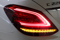 メルセデスベンツ Cクラス C220d AVG AMGﾗｲﾝ ﾚｰﾀﾞｰｾｰﾌﾃｨPKG　後期 MEｺﾈｸﾄ ｷｰﾚｽｺﾞｰ 黒革 HDDﾅﾋﾞTV ｽﾏﾎ連携 ﾊﾞｯｸｶﾒﾗ PTS LEDﾗｲﾄ AMGｴｱﾛ&18AW ﾀﾞｲﾅﾐｯｸS 9AT　2年保証