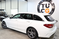 メルセデスベンツ Cクラス C200ｽﾃｰｼｮﾝﾜｺﾞﾝ ｽﾎﾟｰﾂ ﾚｰﾀﾞｰｾｰﾌﾃｨPKG　黒革 ﾍｯﾄﾞｱｯﾌﾟD HDDﾅﾋﾞTV&ｷｬﾝｾﾗｰ BT音楽 ﾊﾞｯｸｶﾒﾗ PTS LEDﾗｲﾄ 自動Rｹﾞｰﾄ AMGｴｱﾛ&18AW ﾀﾞｲﾅﾐｯｸS ｴｱｻｽ 7AT　2年保証