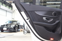 メルセデスベンツ Cクラス C200ｽﾃｰｼｮﾝﾜｺﾞﾝ ｽﾎﾟｰﾂ ﾚｰﾀﾞｰｾｰﾌﾃｨPKG　黒革 ﾍｯﾄﾞｱｯﾌﾟD HDDﾅﾋﾞTV&ｷｬﾝｾﾗｰ BT音楽 ﾊﾞｯｸｶﾒﾗ PTS LEDﾗｲﾄ 自動Rｹﾞｰﾄ AMGｴｱﾛ&18AW ﾀﾞｲﾅﾐｯｸS ｴｱｻｽ 7AT　2年保証