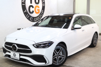 メルセデスベンツ Cクラス C200ｽﾃｰｼｮﾝﾜｺﾞﾝ AVG AMGﾗｲﾝ ﾚｻﾞｰｴｸｽｸﾙｰｼﾌﾞ&ﾍﾞｰｼｯｸ&ﾚｰﾀﾞｰｾｰﾌﾃｨPKG　ISG搭載 1ｵｰﾅｰ ｷｰﾚｽｺﾞｰ 黒本革 ﾊﾟﾉﾗﾏSR ﾍｯﾄﾞｱｯﾌﾟD MBUXﾅﾋﾞTV&ARﾅﾋﾞ ｽﾏﾎ連携 360ｶﾒﾗ PTS LEDﾗｲﾄ自動Rｹﾞｰﾄ AMGｴｱﾛ&18AW ﾘｱｱｸｽﾙｽﾃｱﾘﾝｸﾞ 9AT　2年保証