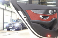 AMG Cクラス C43 4MATIC ｴｸｽｸﾙｰｼﾌﾞ&ﾚｰﾀﾞｰｾｰﾌﾃｨPKG　1ｵｰﾅｰ ｷｰﾚｽｺﾞｰ 赤本革 ﾊﾟﾉﾗﾏSR ﾍｯﾄﾞｱｯﾌﾟD HDDﾅﾋﾞTV BT音楽 ﾌﾞﾙﾒｽﾀｰ ﾊﾞｯｸｶﾒﾗ PTS LEDﾗｲﾄ 自動ﾄﾗﾝｸ ﾊﾝｽﾞﾌﾘｰA AMG専用装備&ﾁｭｰﾆﾝｸﾞﾀﾞｲﾅﾐｯｸS 9AT　2年保証