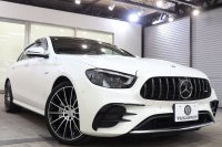 AMG Eクラス E53 4MATIC+ ｴｸｽｸﾙｰｼﾌﾞ&ﾚｰﾀﾞｰｾｰﾌﾃｨPKG　ISG搭載 後期 ｷｰﾚｽｺﾞｰ 黒本革 ﾍﾞﾝﾁﾚｰﾀｰ ﾊﾟﾉﾗﾏSR ﾍｯﾄﾞｱｯﾌﾟD MBUXﾅﾋﾞTV&ARﾅﾋﾞ ｽﾏﾎ連携 ﾌﾞﾙﾒｽﾀｰ 360ｶﾒﾗ PTS LEDﾗｲﾄ 自動ﾄﾗﾝｸ AMG専用装備&ﾁｭｰﾆﾝｸﾞ ﾜｲﾔﾚｽ充電 9AT　2年保証