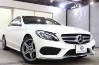 メルセデスベンツ Cクラス C200 AVG AMGﾗｲﾝ ﾚｻﾞｰｴｸｽｸﾙｰｼﾌﾞ&ﾚｰﾀﾞｰｾｰﾌﾃｨPKG　中期 ｷｰﾚｽｺﾞｰ 黒本革 ｼｰﾄﾋｰﾀｰ  ﾍｯﾄﾞｱｯﾌﾟD HDDﾅﾋﾞTV BT音楽 ﾊﾞｯｸｶﾒﾗ PTS LEDﾗｲﾄ ﾌｯﾄﾄﾗﾝｸOP AMGｴｱﾛ&18AW ﾀﾞｲﾅﾐｯｸｾﾚｸﾄ ｴｱｻｽ 9AT　2年保証