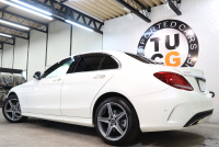 メルセデスベンツ Cクラス C200 AVG AMGﾗｲﾝ ﾚｻﾞｰｴｸｽｸﾙｰｼﾌﾞ&ﾚｰﾀﾞｰｾｰﾌﾃｨPKG　中期 ｷｰﾚｽｺﾞｰ 黒本革 ｼｰﾄﾋｰﾀｰ  ﾍｯﾄﾞｱｯﾌﾟD HDDﾅﾋﾞTV BT音楽 ﾊﾞｯｸｶﾒﾗ PTS LEDﾗｲﾄ ﾌｯﾄﾄﾗﾝｸOP AMGｴｱﾛ&18AW ﾀﾞｲﾅﾐｯｸｾﾚｸﾄ ｴｱｻｽ 9AT　2年保証