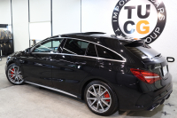 AMG CLAクラス CLA45 ｼｭｰﾃｨﾝｸﾞﾌﾞﾚｰｸ 4MATIC AMGｱﾄﾞﾊﾞﾝｽﾄ&ﾍﾞｰｼｯｸ&ﾚｰﾀﾞｰｾｰﾌﾃｨPKG　後期 ｷｰﾚｽｺﾞｰ 黒本革 ﾊﾟﾉﾗﾏSR HDDﾅﾋﾞTV ｽﾏﾎ連携 harman/kardon ﾊﾞｯｸｶﾒﾗ PTS LED-H/L ﾊﾝｽﾞﾌﾘｰA AMGｴｱﾛ&18AW AMG強化ﾌﾞﾚｰｷ　2年保証