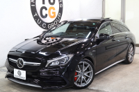 AMG CLAクラス CLA45 ｼｭｰﾃｨﾝｸﾞﾌﾞﾚｰｸ 4MATIC AMGｱﾄﾞﾊﾞﾝｽﾄ&ﾍﾞｰｼｯｸ&ﾚｰﾀﾞｰｾｰﾌﾃｨPKG　後期 ｷｰﾚｽｺﾞｰ 黒本革 ﾊﾟﾉﾗﾏSR HDDﾅﾋﾞTV ｽﾏﾎ連携 harman/kardon ﾊﾞｯｸｶﾒﾗ PTS LED-H/L ﾊﾝｽﾞﾌﾘｰA AMGｴｱﾛ&18AW AMG強化ﾌﾞﾚｰｷ　2年保証