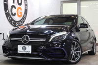 AMG Aクラス A45 4MATIC AMGｱﾄﾞﾊﾞﾝｽﾄﾞ&ﾚｰﾀﾞｰｾｰﾌﾃｨPKG　後期 ｷｰﾚｽｺﾞｰ 黒本革 ﾊﾟﾉﾗﾏSR HDDﾅﾋﾞTV BT音楽 harman/kardon ﾊﾞｯｸｶﾒﾗ PTS LEDﾗｲﾄ AMG専用装備&ﾁｭｰﾆﾝｸﾞﾀﾞｲﾅﾐｯｸS 7AT　2年保証