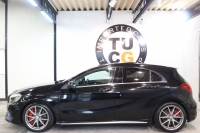 AMG Aクラス A45 4MATIC AMGｱﾄﾞﾊﾞﾝｽﾄﾞ&ﾚｰﾀﾞｰｾｰﾌﾃｨPKG　後期 ｷｰﾚｽｺﾞｰ 黒本革 ﾊﾟﾉﾗﾏSR HDDﾅﾋﾞTV BT音楽 harman/kardon ﾊﾞｯｸｶﾒﾗ PTS LEDﾗｲﾄ AMG専用装備&ﾁｭｰﾆﾝｸﾞﾀﾞｲﾅﾐｯｸS 7AT　2年保証