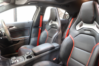 AMG Aクラス A45 4MATIC AMGｱﾄﾞﾊﾞﾝｽﾄﾞ&ﾚｰﾀﾞｰｾｰﾌﾃｨPKG　後期 ｷｰﾚｽｺﾞｰ 黒本革 ﾊﾟﾉﾗﾏSR HDDﾅﾋﾞTV BT音楽 harman/kardon ﾊﾞｯｸｶﾒﾗ PTS LEDﾗｲﾄ AMG専用装備&ﾁｭｰﾆﾝｸﾞﾀﾞｲﾅﾐｯｸS 7AT　2年保証