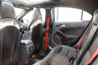 AMG Aクラス A45 4MATIC AMGｱﾄﾞﾊﾞﾝｽﾄﾞ&ﾚｰﾀﾞｰｾｰﾌﾃｨPKG　後期 ｷｰﾚｽｺﾞｰ 黒本革 ﾊﾟﾉﾗﾏSR HDDﾅﾋﾞTV BT音楽 harman/kardon ﾊﾞｯｸｶﾒﾗ PTS LEDﾗｲﾄ AMG専用装備&ﾁｭｰﾆﾝｸﾞﾀﾞｲﾅﾐｯｸS 7AT　2年保証