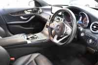 メルセデスベンツ Cクラス C200ｽﾃｰｼｮﾝﾜｺﾞﾝ AVG AMGﾗｲﾝ ﾚｰﾀﾞｰｾｰﾌﾃｨPKG　BSG搭載 後期 ｷｰﾚｽｺﾞｰ 黒革 HDDﾅﾋﾞTV ｽﾏﾎ連携 ﾊﾞｯｸｶﾒﾗ PTS LEDﾗｲﾄ 自動Rｹﾞｰﾄ AMGｴｱﾛ&18AW ｴｱｻｽ ﾀﾞｲﾅﾐｯｸS 9AT　2年保証