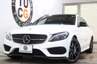 AMG Cクラス C43ｽﾃｰｼｮﾝﾜｺﾞﾝ 4MATIC ﾚｰﾀﾞｰｾｰﾌﾃｨPKG　中期 ｷｰﾚｽｺﾞｰ 黒本革 ﾊﾟﾉﾗﾏSR ﾍｯﾄﾞｱｯﾌﾟD HDDﾅﾋﾞTV BT音楽 ﾌﾞﾙﾒｽﾀｰ ﾊﾞｯｸｶﾒﾗ PTS LEDﾗｲﾄ 自動Rｹﾞｰﾄ ﾌｯﾄﾄﾗﾝｸOP AMG専用装備&ﾁｭｰﾆﾝｸﾞ 9AT　2年保証